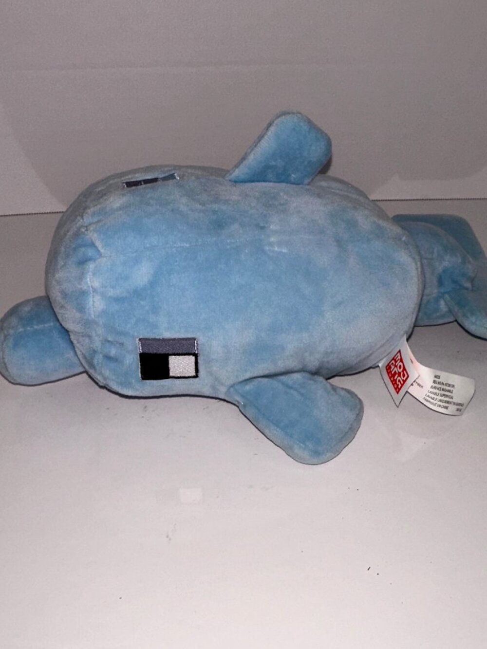 2021 Minecraft Dolphin Plushie Stuffed Animal Plush Mojang Mattel Plush 11" - Picture 1 of 6